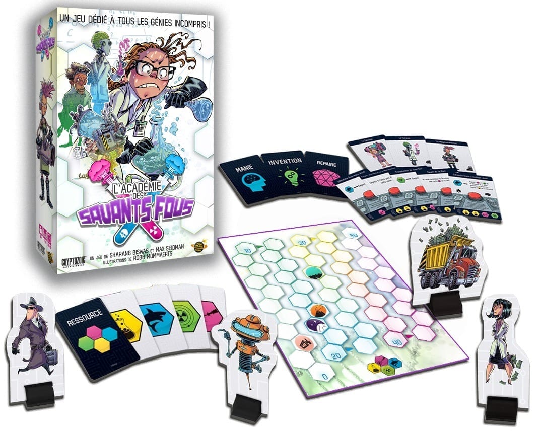 L'Académie des Savants Fous - setup